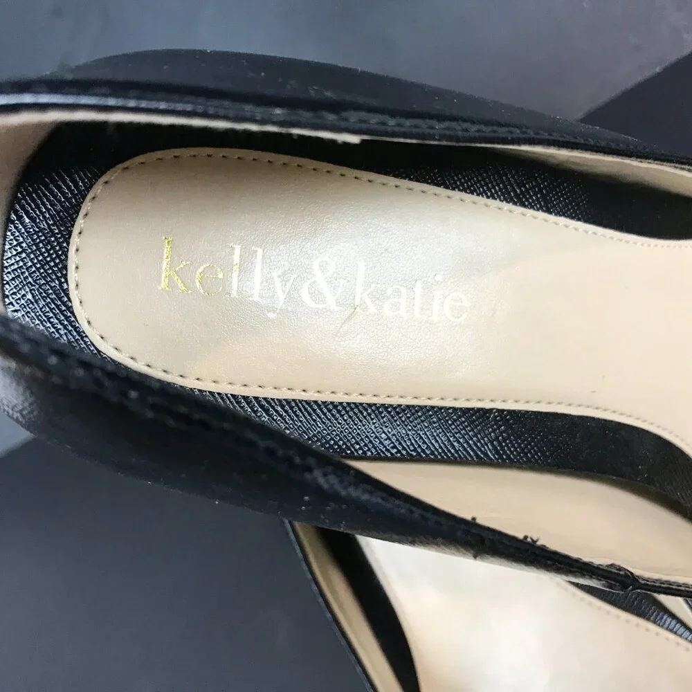 Black faux leather Kelly & Katie 3